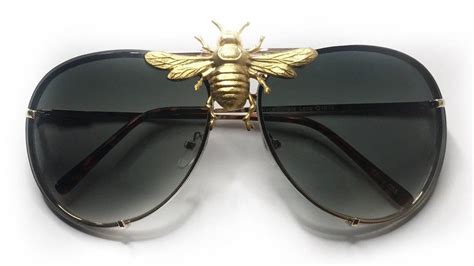 gucci shades with bee